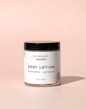 Load image into Gallery viewer, Chamomile + Geranium Body Lotion
